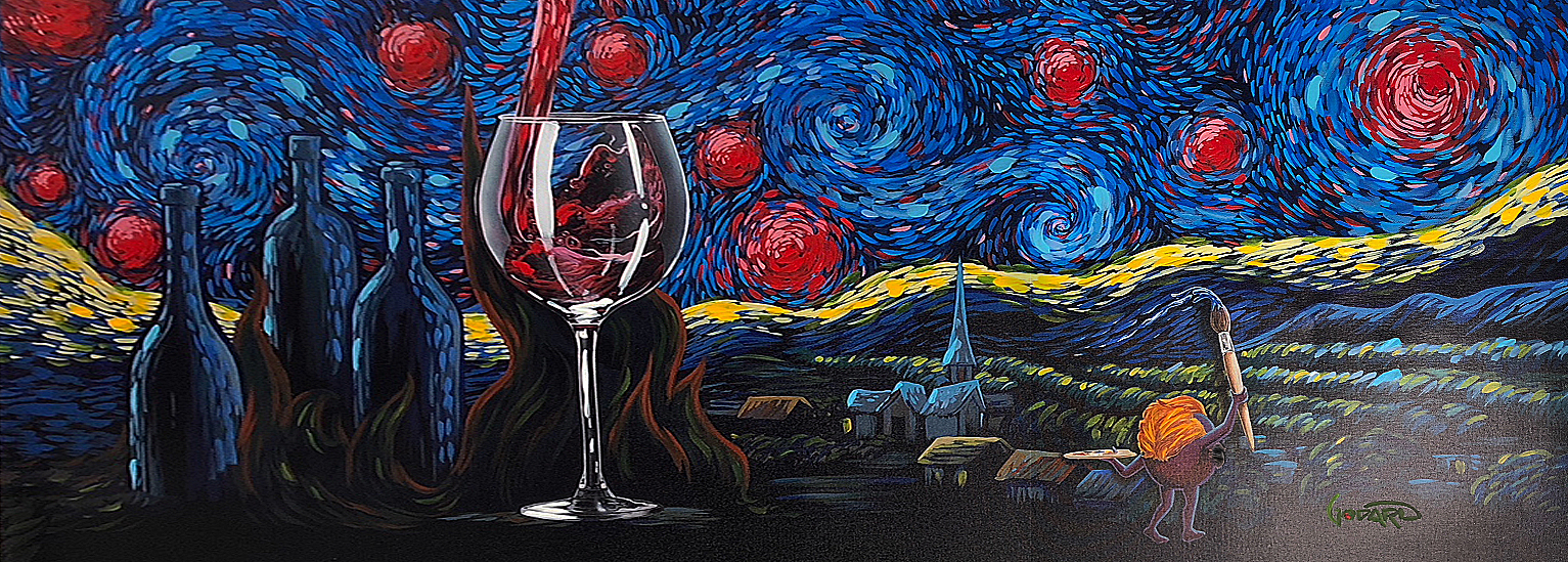 Michael Godard Starry Starry Wine (G)